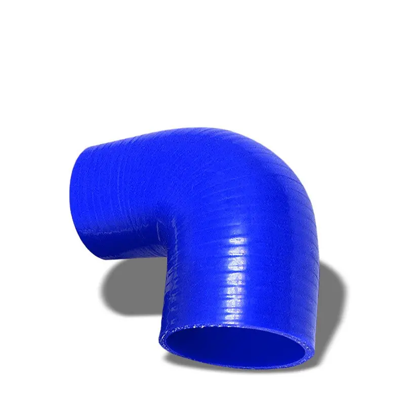 Blue 3Ply Silicone 2.75"-3.00" 90 Degree Reducer Hose For Turbo/Intercooler 1