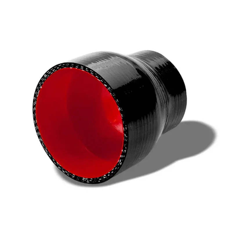 Black-Red 3Ply Silicone 2.75"-3.00" Reducer Coupler Hose For Intake/Intercooler 1