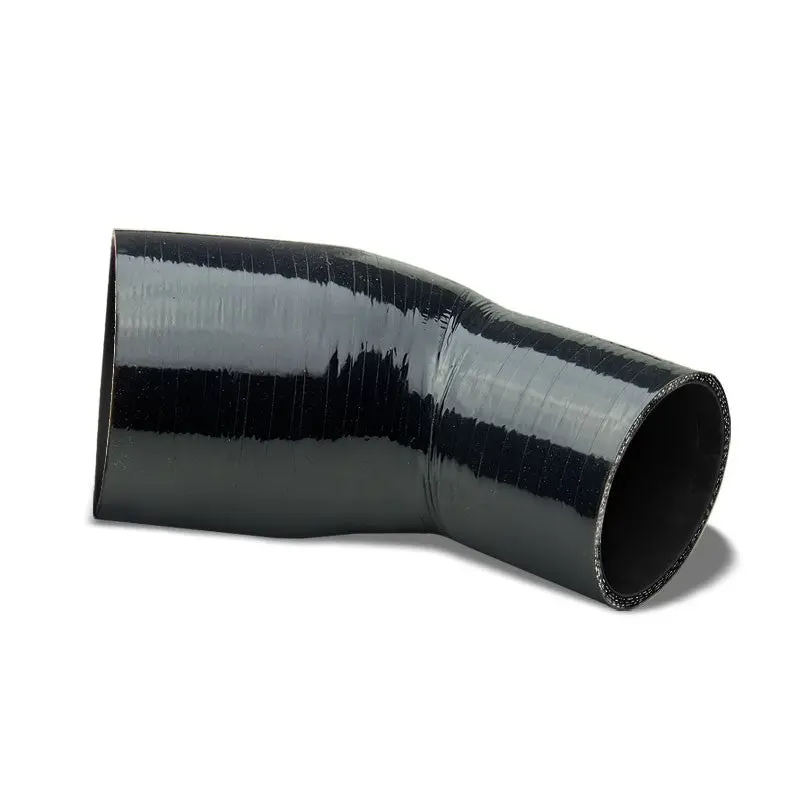 Black 3Ply Silicone 3.00"-4.00" 45 Degree Reducer Hose For Turbo/Intercooler 1