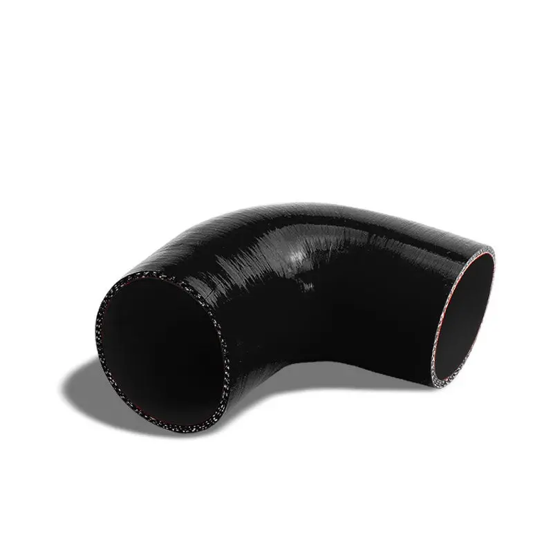 Black Silicone 3.25" 3-Ply 90 Degree Elbow Hose For Turbo/Intake/Intercooler 1