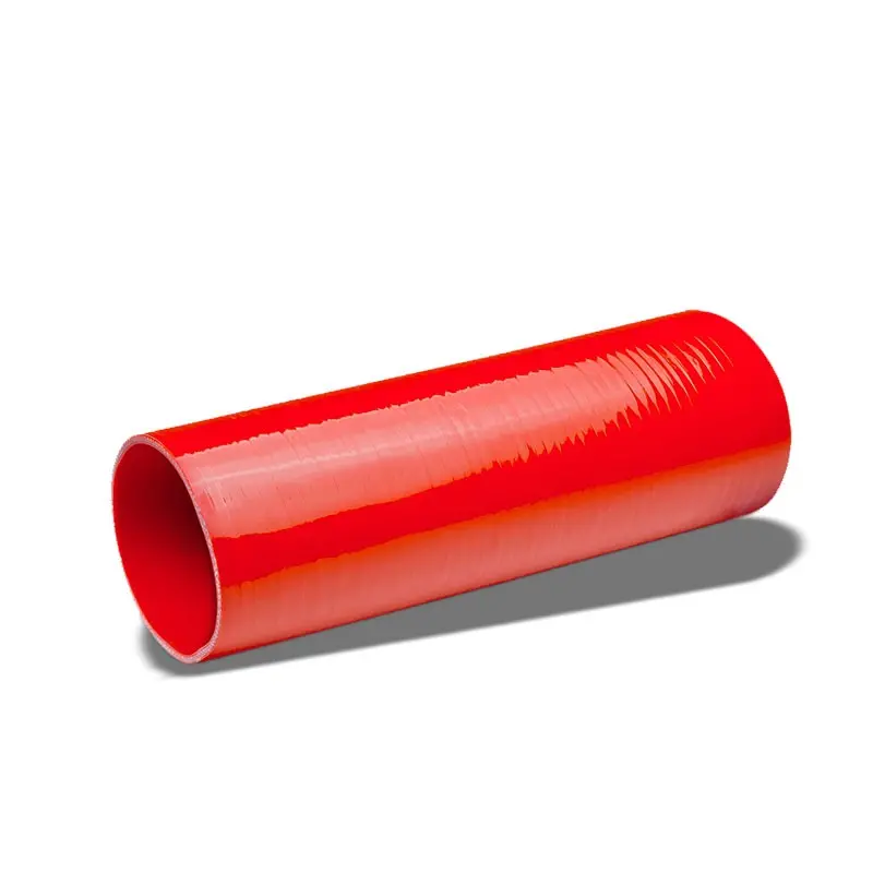 Red 4-Ply Silicone 3.50" 8" Long Straight Coupler Hose For Intake/Intercooler 1