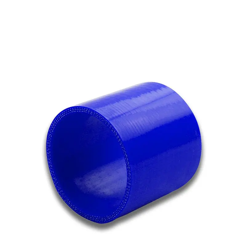 Blue Silicone 3.50" 3-Ply Straight Turbo/Intake/Intercooler Piping Coupler Hose 1
