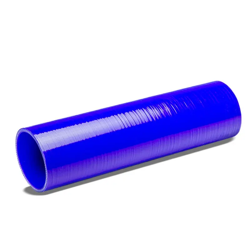 Blue 3Ply Silicone 3.75" 1Ft Long Straight Tube For Turbo/Intake/Intercooler 1