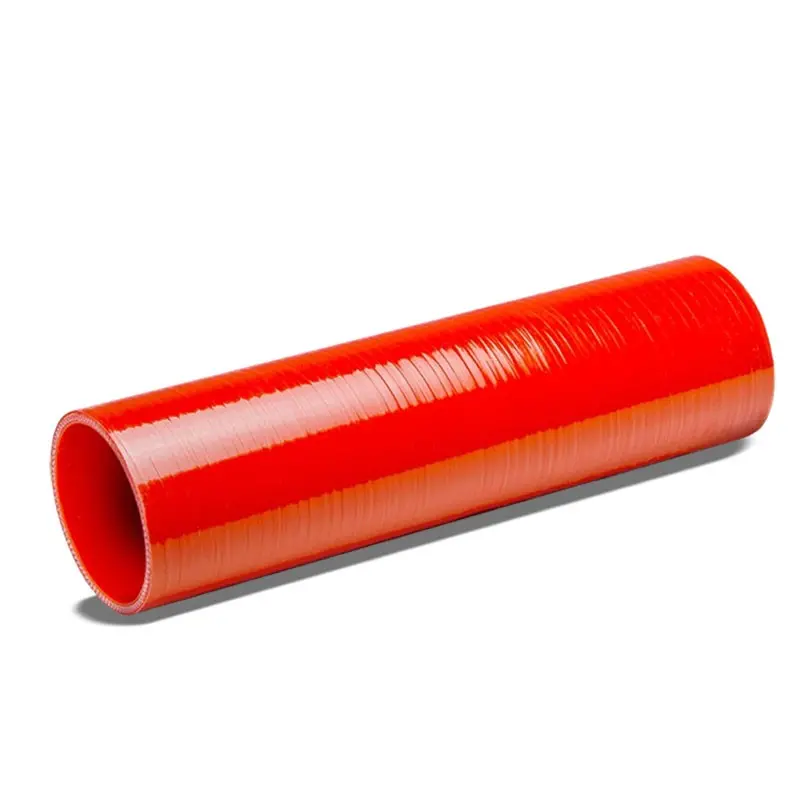Red 4-Ply Silicone 3.75" 1Ft Long Straight Coupler Hose For Intake/Intercooler 1