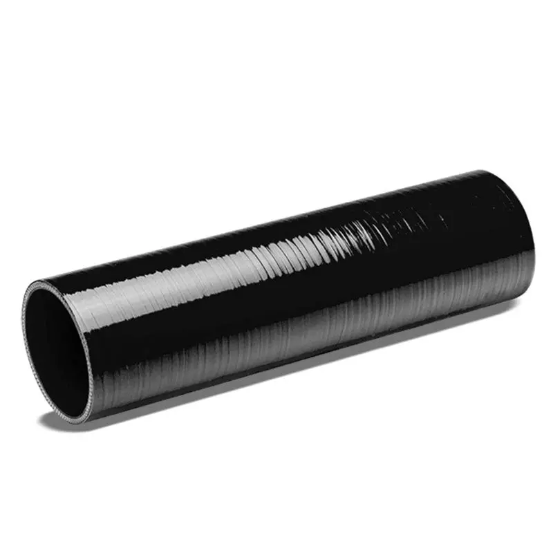 Black 4-Ply Silicone 4.00" 1Ft Long Straight Coupler Hose For Intake/Intercooler 1