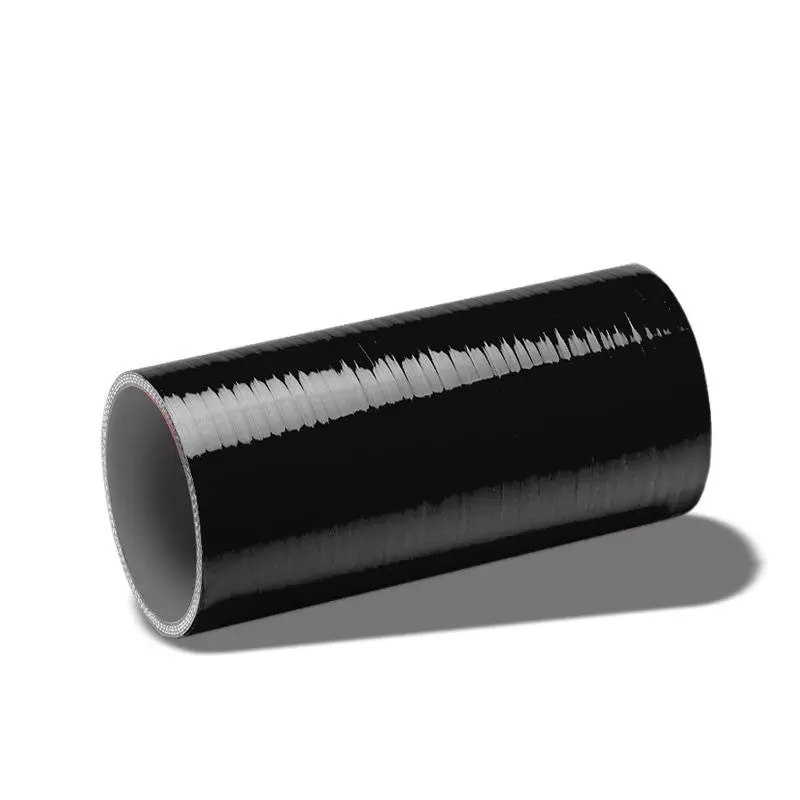 Black 4-Ply Silicone 4.00" 8" Long Straight Coupler Hose For Intake/Intercooler 1