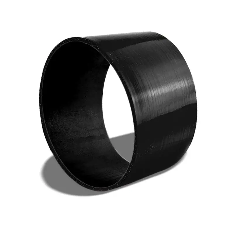 Black 4-Ply Silicone 5.00" Straight Coupler Hose For Turbo/Intake/Intercooler 1