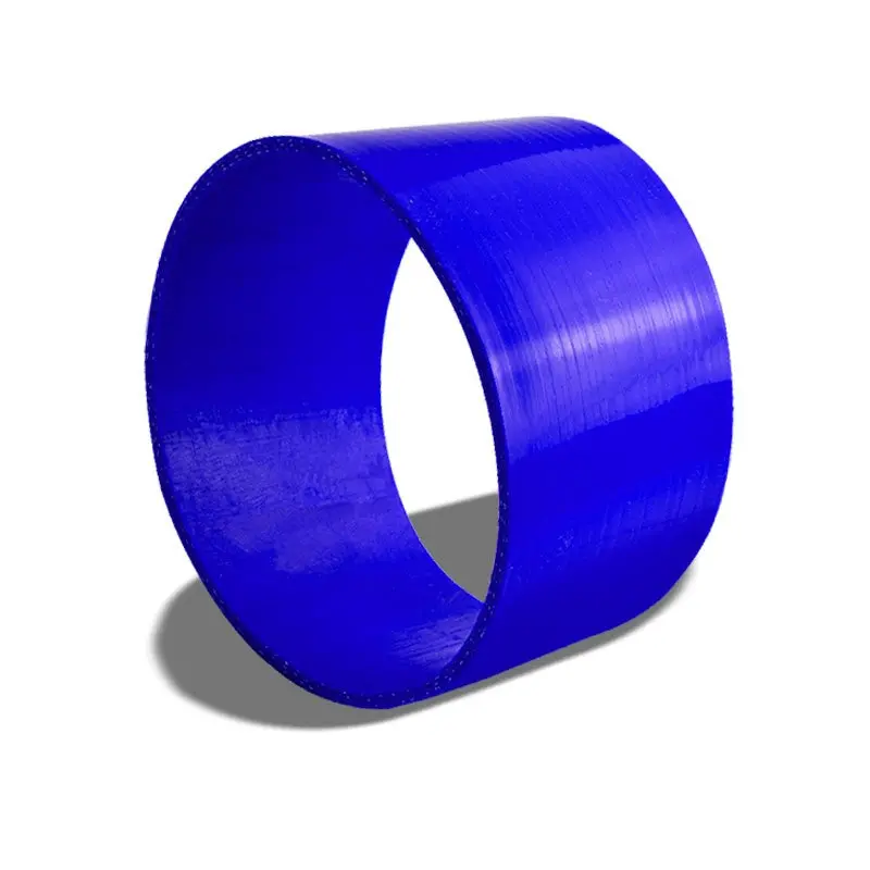 Blue Silicone 5" 3-Ply Straight Turbo/Intake/Intercooler Piping Coupler Hose 1