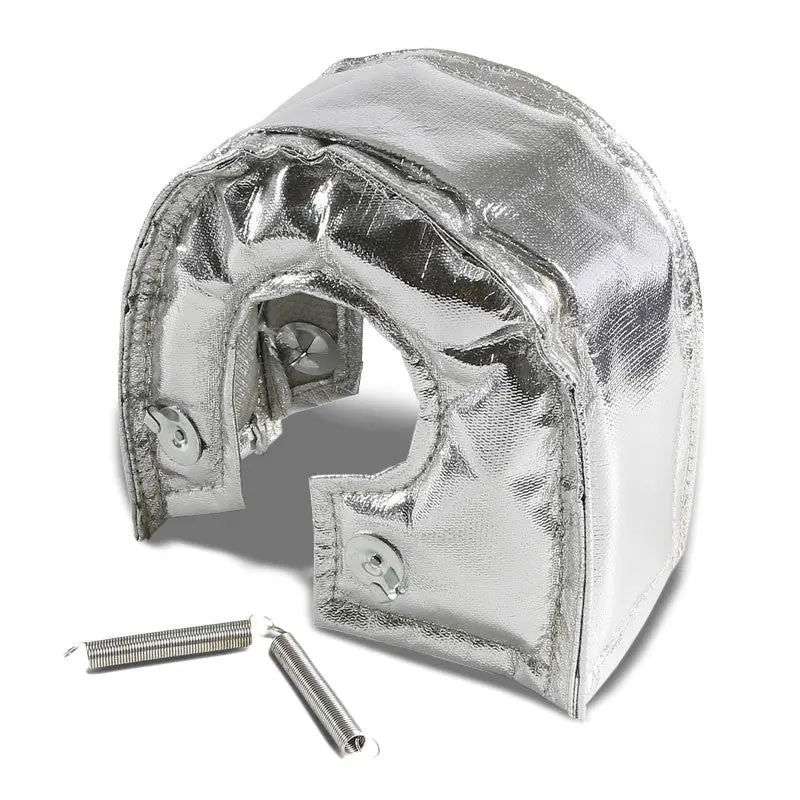 Chrome Turbo/Turbocharger Heat Shield/Wrap Blanket For T3 T25 T28 Gt35 Gt37 Ct28 1
