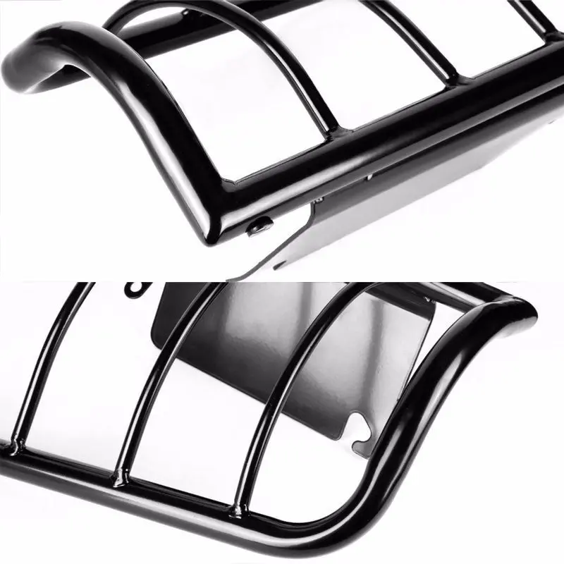 Black Coated Steel Tail Light/Lamp Cage Guard For 08-16 F-250/350/450 Superduty 2