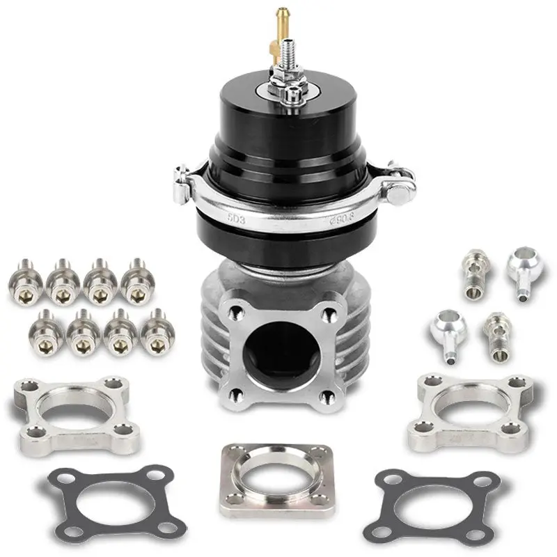 Black Universal 46Mm 14Psi 4-Bolt On Turbocharger External Wastegate Spring T11 1