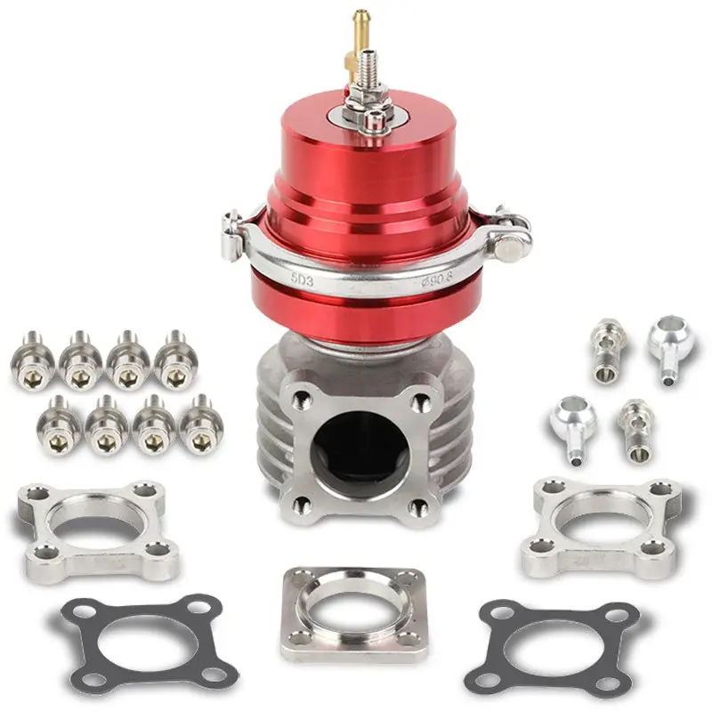 Red Universal 46Mm 14Psi 4-Bolt On Turbocharger External Wastegate Spring T11 1