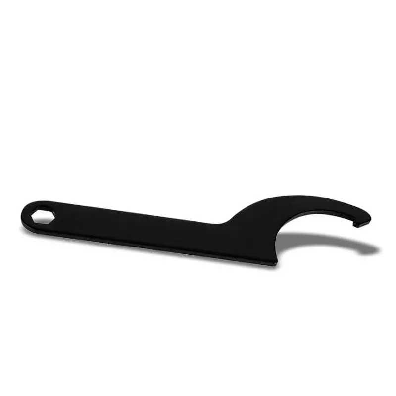 Black Steel Coilover/Coil Spring Sleeve 3.00" Adjustment Damper Wrench/Spanner 1