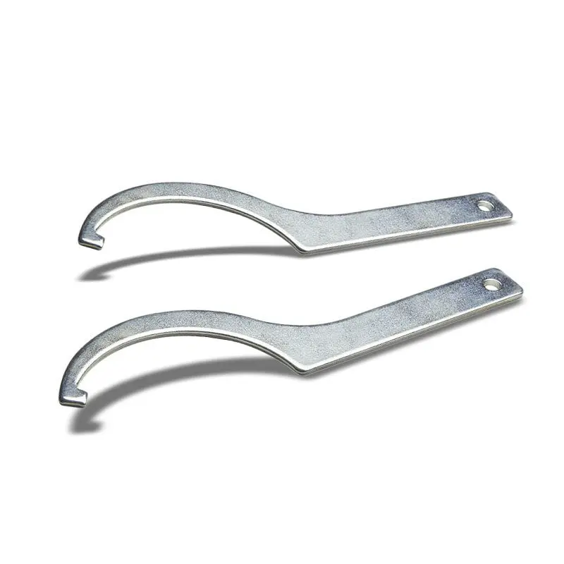 2 Pcs Metallic Steel Coilover/Coil Spring Sleeve 3.00" Adjustment Damper Wrench/Spanner 1