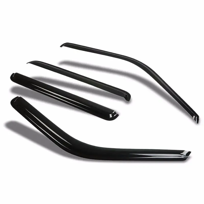 Smoke Tinted Side Window Wind/Rain Vent Deflectors Visors Guard For Chevy 92-99 C1500 Suburban 1