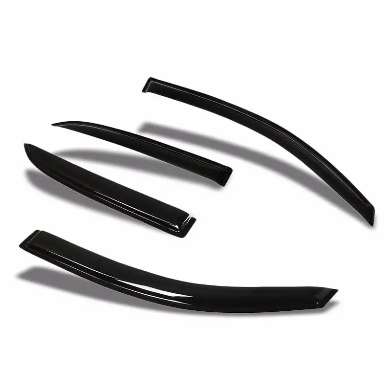 Smoke Tinted Side Window Wind/Rain Vent Deflectors Visors Guard For Chevy 05-09 Equinox 1