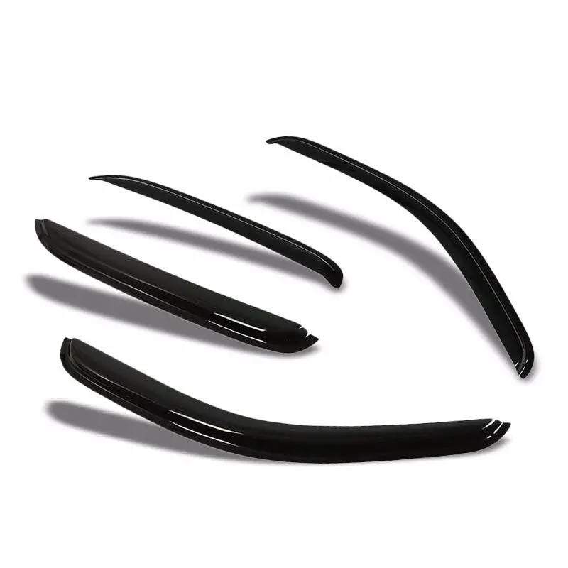 Tinted Side Window Wind/Rain Vent Deflectors Visors For 07-13 Avalanche Crew Cab 1