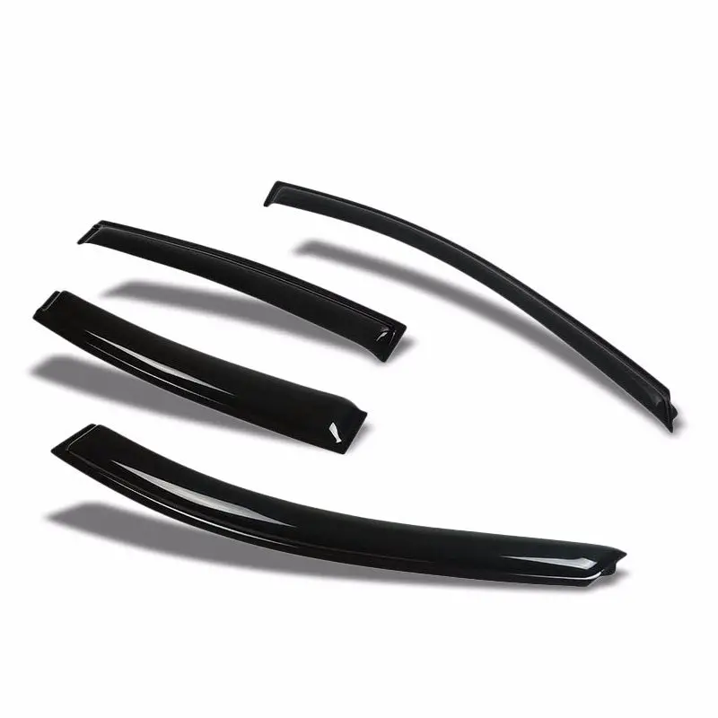 Smoke Tinted Side Window Wind/Rain Vent Deflectors Visor Guard For Chevy 11-14 Cruze 1