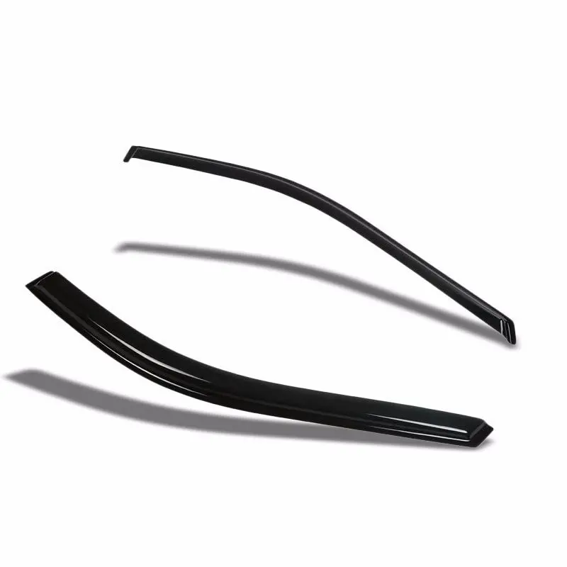 Smoke Tinted Side Window Wind/Rain Vent Deflectors Visors Guard For Dodge 96-07 Caravan 1