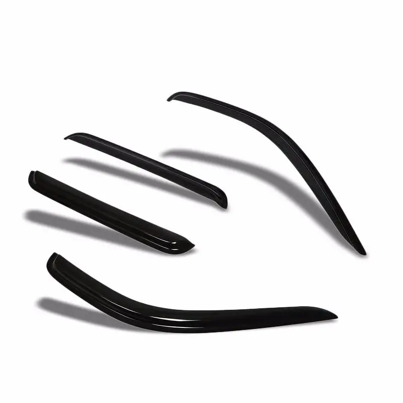 Smoke Tinted Side Window Wind/Rain Vent Deflectors Visor Guard For Dodge 98-03 Durango 4 Door 1