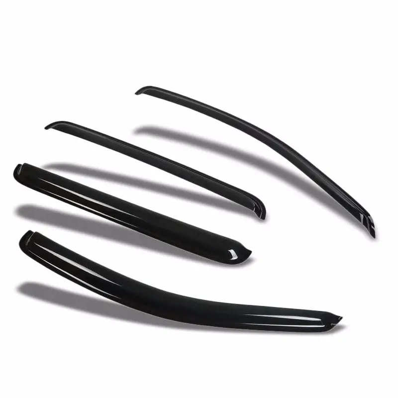 Smoke Tinted Side Window Wind/Rain Vent Deflector Visors Guard For 04-09 Durango 1