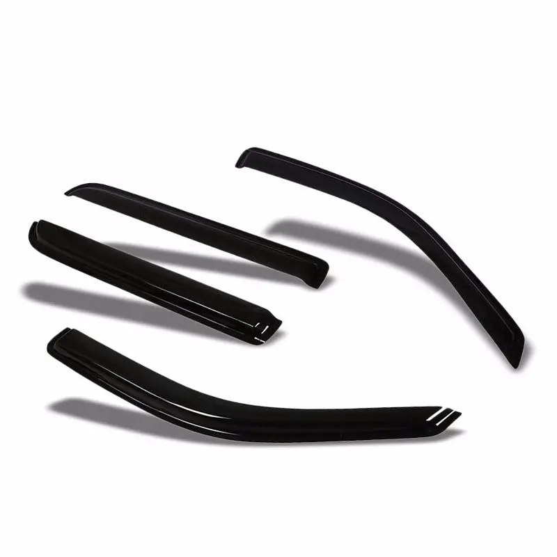 Smoke Tinted Side Window Wind/Rain Vent Deflectors Visors Guard For 02-10 Explorer 1