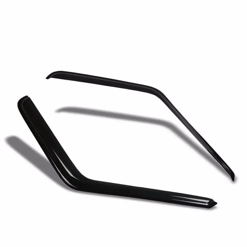 Smoke Tinted Side Window Wind/Rain Vent Deflectors Visors Guard For 80-96 Bronco 1