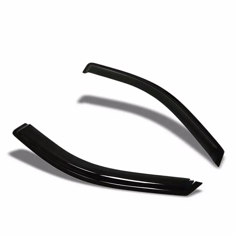 Smoke Tinted Side Window Wind/Rain Vent Deflectors Visors Guard For Ford 04-08 F-150 1