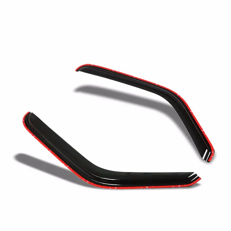 Smoke Tinted Side Window Wind/Rain Vent Deflectors Visor Guard For Ford/Mazda Standard Extended Cab 1