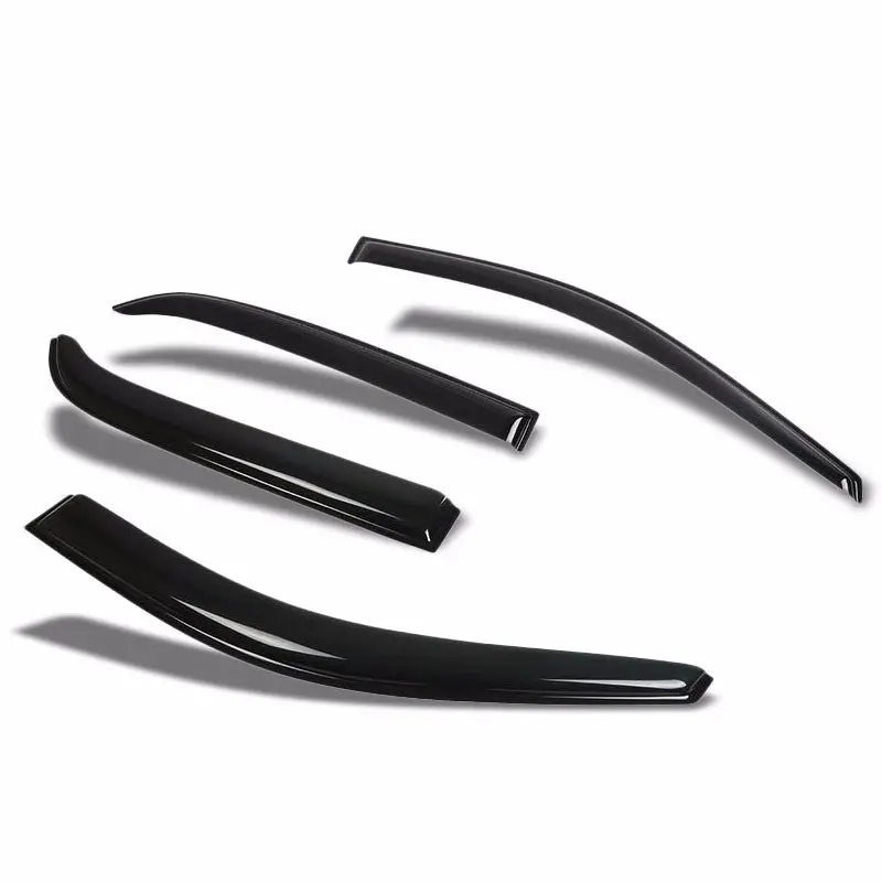 Smoke Tinted Side Window Wind/Rain Vent Deflectors Visors Guard For 05-10 Sportage 1
