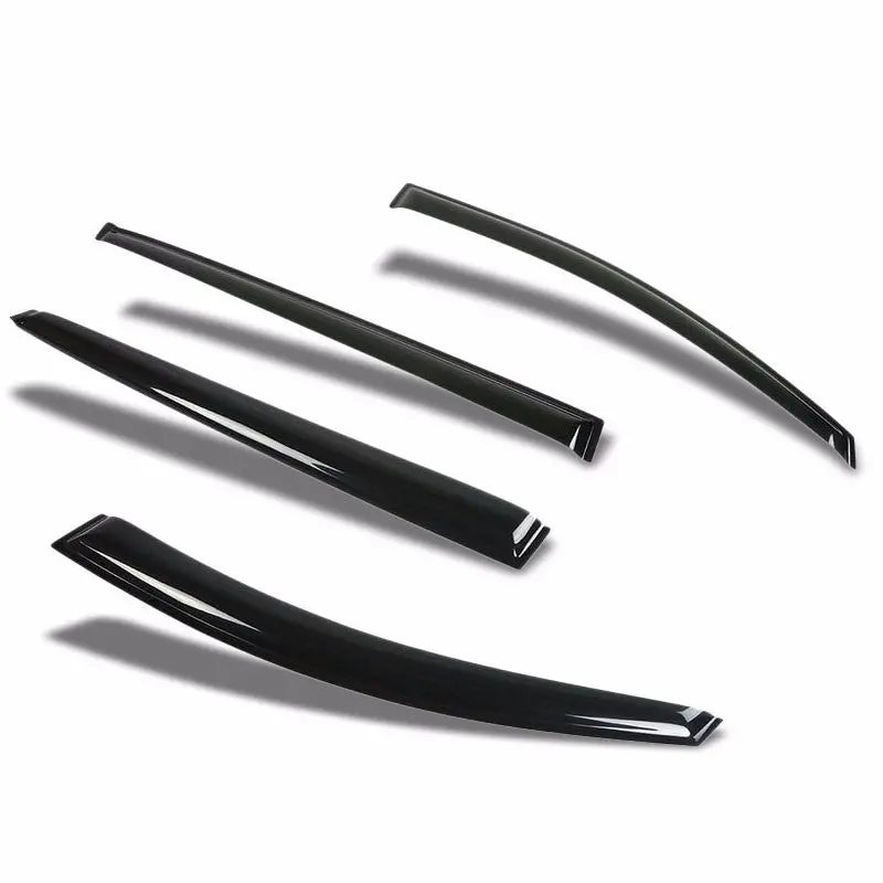 Smoke Tinted Side Window Wind/Rain Vent Deflectors Visors Guard For 11-14 Sportage 1