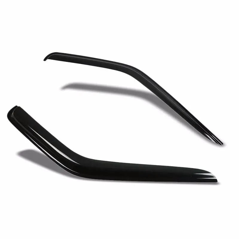 Smoke Tinted Side Window Wind/Rain Vent Deflectors Visors Guard For Nissan 98-04 Frontier 1