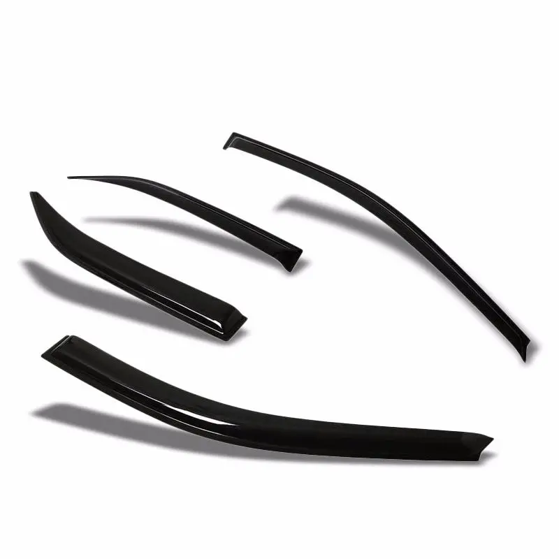 Smoke Tinted Side Window Wind/Rain Vent Deflectors Visors Guard For Toyota 12-14 Camry 1