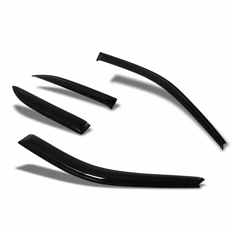 Smoke Tinted Side Window Wind/Rain Vent Deflectors Visors Guard For Toyota 97-01 Camry 1