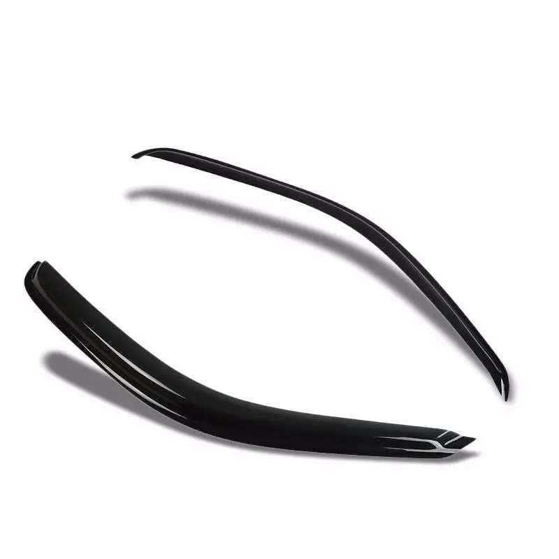 Smoke Tinted Side Window Wind/Rain Vent Deflector Visor Guard For Toyota 95-04 Tacoma 2Dr Regular 1