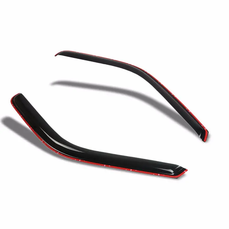 Smoke Tinted Side Window Wind/Rain Vent Deflectors Visors Guard For 99-15 F-250 Sd 1