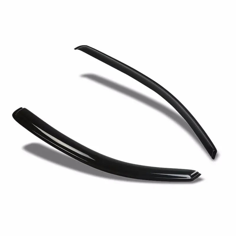 Smoke Tinted Side Window Wind/Rain Vent Deflectors Visors Guard For Toyota 05-14 Tacoma 1