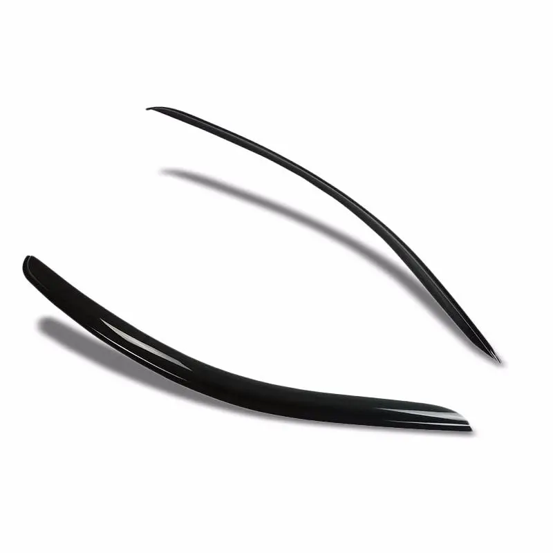 Smoke Tinted Side Window Wind/Rain Vent Deflectors Visor Guard For Ford 05-09 Mustang Coupe 2 Door 1