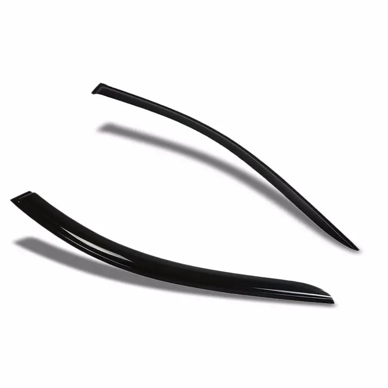 Smoke Tinted Side Window Wind/Rain Vent Deflectors Visors Guard For Honda 03-07 Accord 1