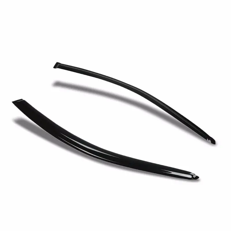 Smoke Tinted Side Window Wind/Rain Vent Deflectors Visor Guard For Honda 01-05 Civic Coupe 2 Door 1