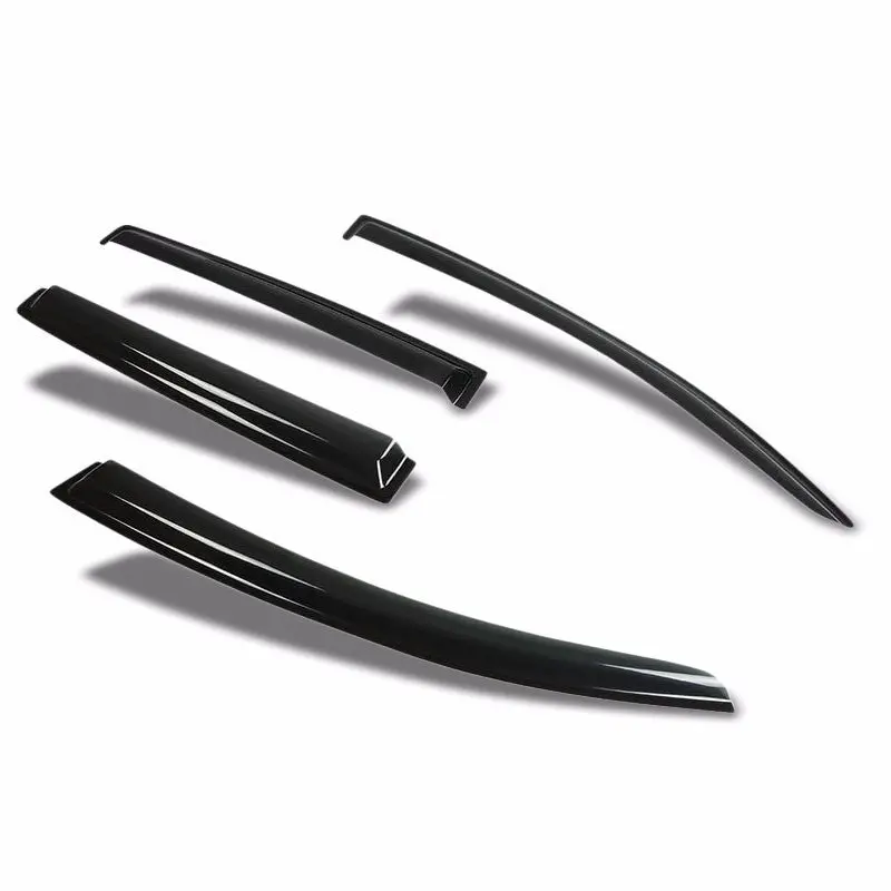 Smoke Tinted Side Window Rain Deflectors Visors Guard For Chevrolet 06-13 Impala 1