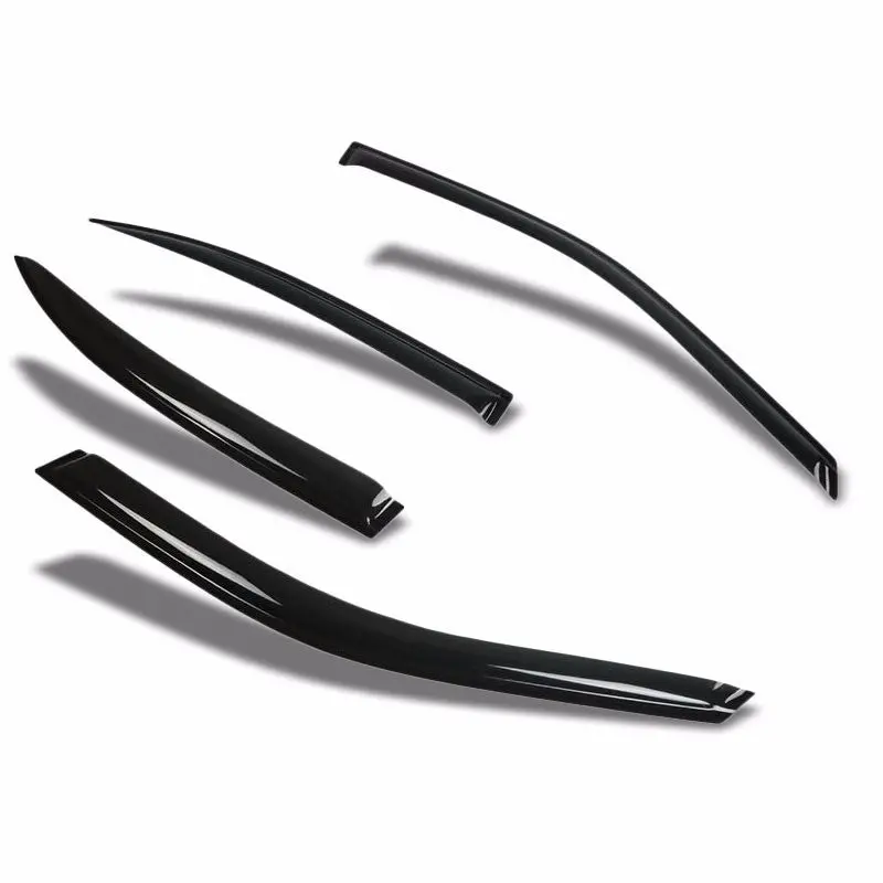 Smoke Tinted Side Window Wind/Rain Vent Deflectors Visors Guard For Nissan 00-03 Maxima 1