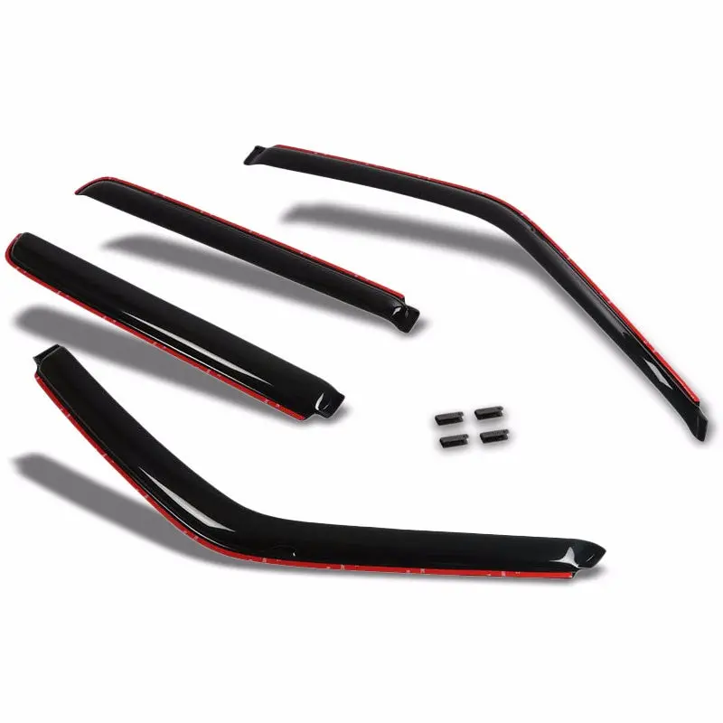 Smoke Tinted Side Window Wind/Rain Vent Deflector Visors Guard For 92-99 C1500 Suburban 1