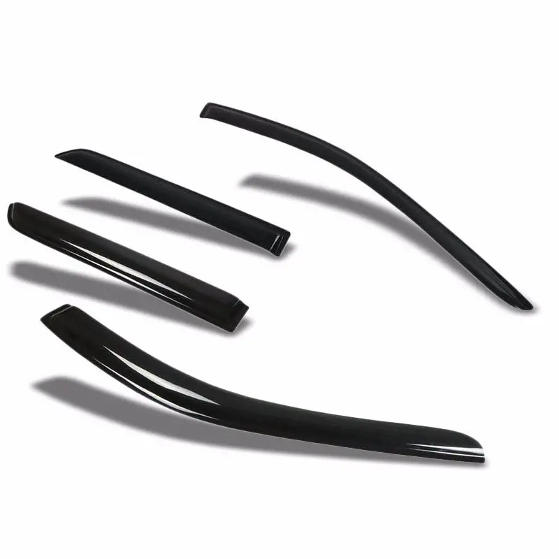 Smoke Tinted Side Window Wind/Rain Vent Deflectors Visors Guard For Dodge 11-13 Durango 1