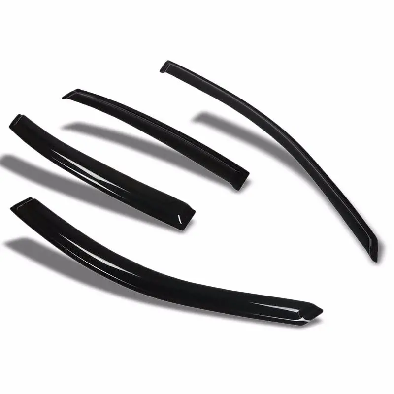 Smoke Tinted Side Window Wind/Rain Vent Deflectors Visor Guard For Volkswagen 97-05 Passat 1