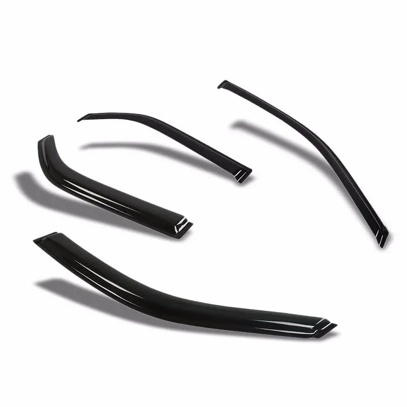 Smoke Tinted Side Window Wind/Rain Vent Deflectors Visor Guard For Acura 01-06 Mdx 1