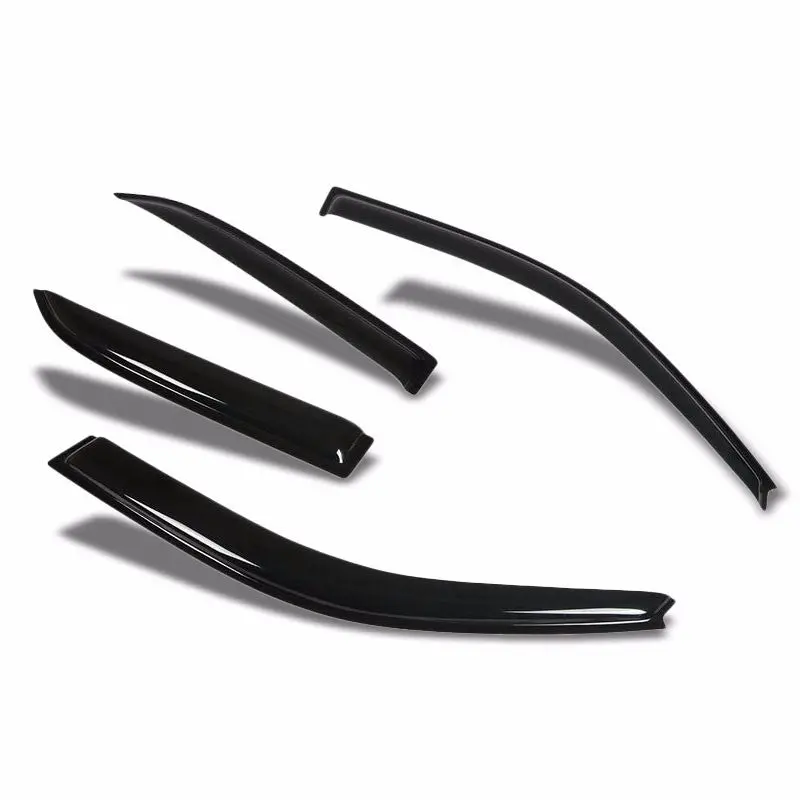 Smoke Tinted Side Window Wind/Rain Vent Deflectors Visor Guard For Toyota 92-96 Camry 1