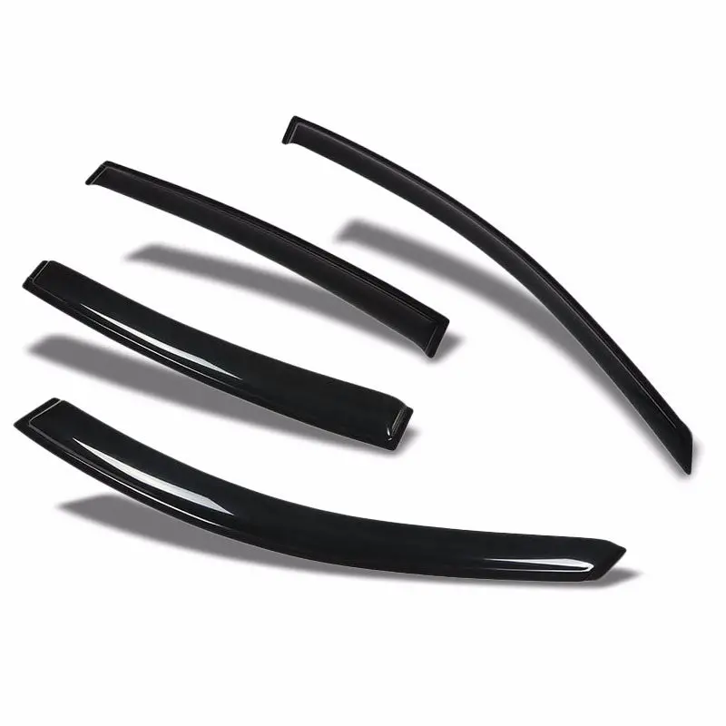 Smoke Tinted Side Window Wind/Rain Vent Deflectors Visor Guard For Nissan 04-08 Maxima 1