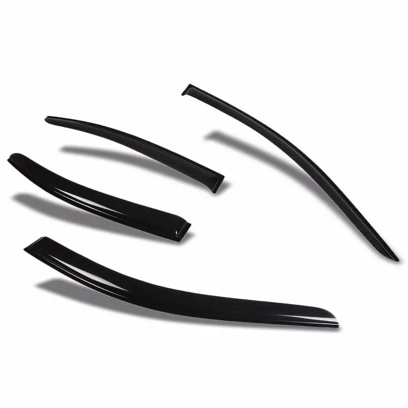 Smoke Tinted Side Window Wind/Rain Vent Deflectors Visor Guard For Nissan 09-14 Maxima Sedan 4 Door 1