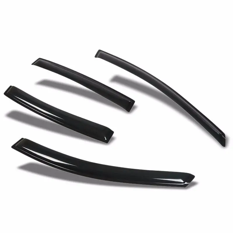 Smoke Tinted Side Window Wind/Rain Vent Deflectors Visor Guard For Pontiac 08-09 G8 1
